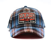 Cap Von Dutch - Baseball - Checkered Patch - Navy