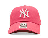 '47 Brand New York Yankees Clean Up Berry Strapback Cap