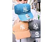 Cap '47 Brand - MLB Thick Cord CLEAN UP - NY Yankees - Camel