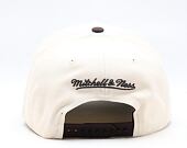 Cap Mitchell & Ness - NBA Brown And Cream Pro Snapback - Boston Celtics - Cream