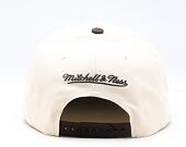 Cap Mitchell & Ness - NBA Brown And Cream Pro Snapback Hwc - Milwaukee Bucks - Cream