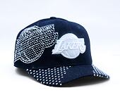 Cap Mitchell & Ness - NBA Run Stitch Pro Snapback - Los Angeles Lakers - Blue