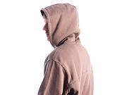 Sweatshirt Champion - Washed Brown Hoodie Full Zip Sweatshirt