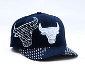 Cap Mitchell & Ness - NBA Run Stitch Pro Snapback - Chicago Bulls - Blue