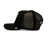 Kids Cap Goorin - Bandit (all Black) - Raccoon - Black