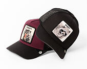 Kids Cap Goorin - Bandit (all Black) - Raccoon - Black