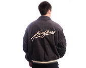 Jacket Karl Kani - Kani Jeans Corduroy Oversized College Jacket - Grey