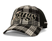 Cap Capslab - Looney Tunes Trucker - Bugs Bunny Script Checkered - Black / White