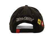 Cap Capslab - Looney Tunes Baseball Cap - Wile E. Coyote Caution Distressed - Black