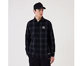 Tee New Era - MLB Plaid Shirt - NY Yankees - Navy