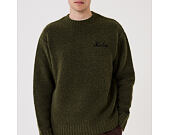Sweater New Era - Branded Simple Knit Crew - New Olive