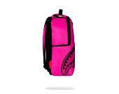 Backpack Sprayground - Shark Central White Stencil Shark Pink Nylon Backpack