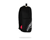 Backpack Sprayground - Shark Central Black Nylon Gray Embossed Backpack