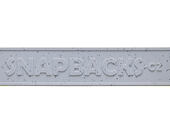 Silicone Snapback wristband - Cement Print