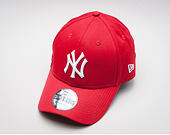 New Era League Basic New York Yankees Scarlet 39THIRTY Stretchfit Cap