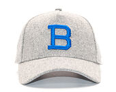 New Era Club Coop A Frame Brooklyn Dodgers 9FORTY Grey/Royal Snapback Cap