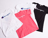 Champion Crewneck T-Shirt White 110992 WW001 Womens T-Shirt