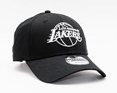 New Era 9FORTY NBA Essential outline Los Angeles Lakers Strapback Black Cap