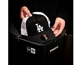 New Era 9FORTY Clean Trucker Los Angeles Dodgers Snapback Black / Optic White Cap