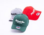 Mitchell & Ness Pinscript Redline Snapback Branded Dark Green Cap