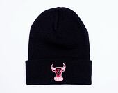 Mitchell & Ness Chicago Bulls HWC Team Logo Cuff Knit Black Winter Beanie