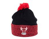 Mitchell & Ness Chicago Bulls Two Tone Pom Beanie HWC Black