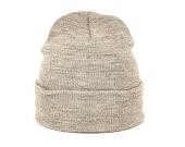 Mitchell & Ness Branded Roll Up Beanie Sand