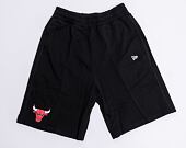 New Era NBA Team Logo Shorts Chicago Bulls Black