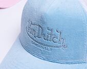 Von Dutch Miami Trucker Velvet  LIGHT BLUE/WHITE Cap