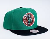 Mitchell & Ness Boston Celtics Team 2 Tone 2.0 Snapback HWC Green / Black Cap