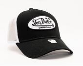 Von Dutch Boston Trucker Cotton Black/White Cap