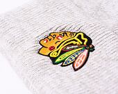 '47 Brand NHL Chicago Blackhawks Brain Freeze '47 Cuff Knit Grey Winter Beanie
