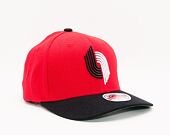 Mitchell & Ness Team 2 Tone 2.0 Stretch Snapback Hwc Portland Trail Blazers Red / Black Cap