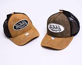 Von Dutch Boston Trucker Imi Suede Brown/Black Cap