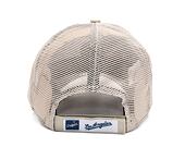 Kšiltovka New Era 9FORTY Trucker MLB Home Field Los Angeles Dodgers Stone / Black