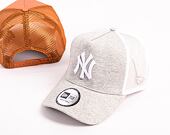 Kšiltovka New Era - MLB Essential 9FORTY Trucker - NY Yankees - Gray