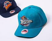 Mitchell & Ness Detroit Pistons Team Ground 2.0 Stretch Snapback HWC Teal Cap