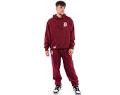 Mikina New Era League Essentials Oversized Hoody Detroit Tigers Cardinal / Optic White