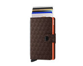 Secrid Optical Brown-Orange Wallet