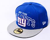 kšiltovka NEW ERA 59FIFTY Wordmark Central New York Giants Blue / Heather Grey
