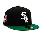 Kšiltovka New Era 59FIFTY MLB Team Color Chicago White Sox Cooperstown Black / White / Kelly Green