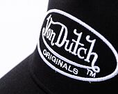 Kšiltovka Von Dutch Trucker - Cotton - Black/Black
