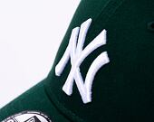 Kšiltovka New Era - MLB Essential 9FORTY - NY Yankees - Dark Green / White