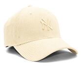 Dámská kšiltovka New Era 9FORTY Womens MLB Summer Cord New York Yankees Pale Yellow