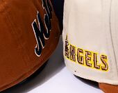 Kšiltovka New Era 59FIFTY MLB Boucle New York Mets Caramel Brown / Navy / Stone
