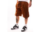 Kraťasy New Era Arch Logo Mesh Shorts - Caramel Brown