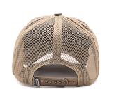 Kšiltovka Von Dutch Trucker Boston - Cotton Twill - Beige/Beige