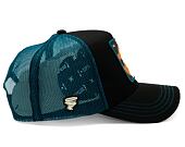 Kšiltovka Capslab - Trucker Looney Tunes Trucker Taz - Black / Night Blue