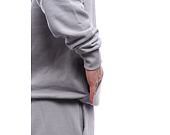 Mikina New Era - Tech Flag Oversized Hoodie - Dolphin Grey