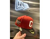 Kšiltovka New Era - MLB Visor Clip 59FIFTY - Chicago Cubs - Rust / Brown